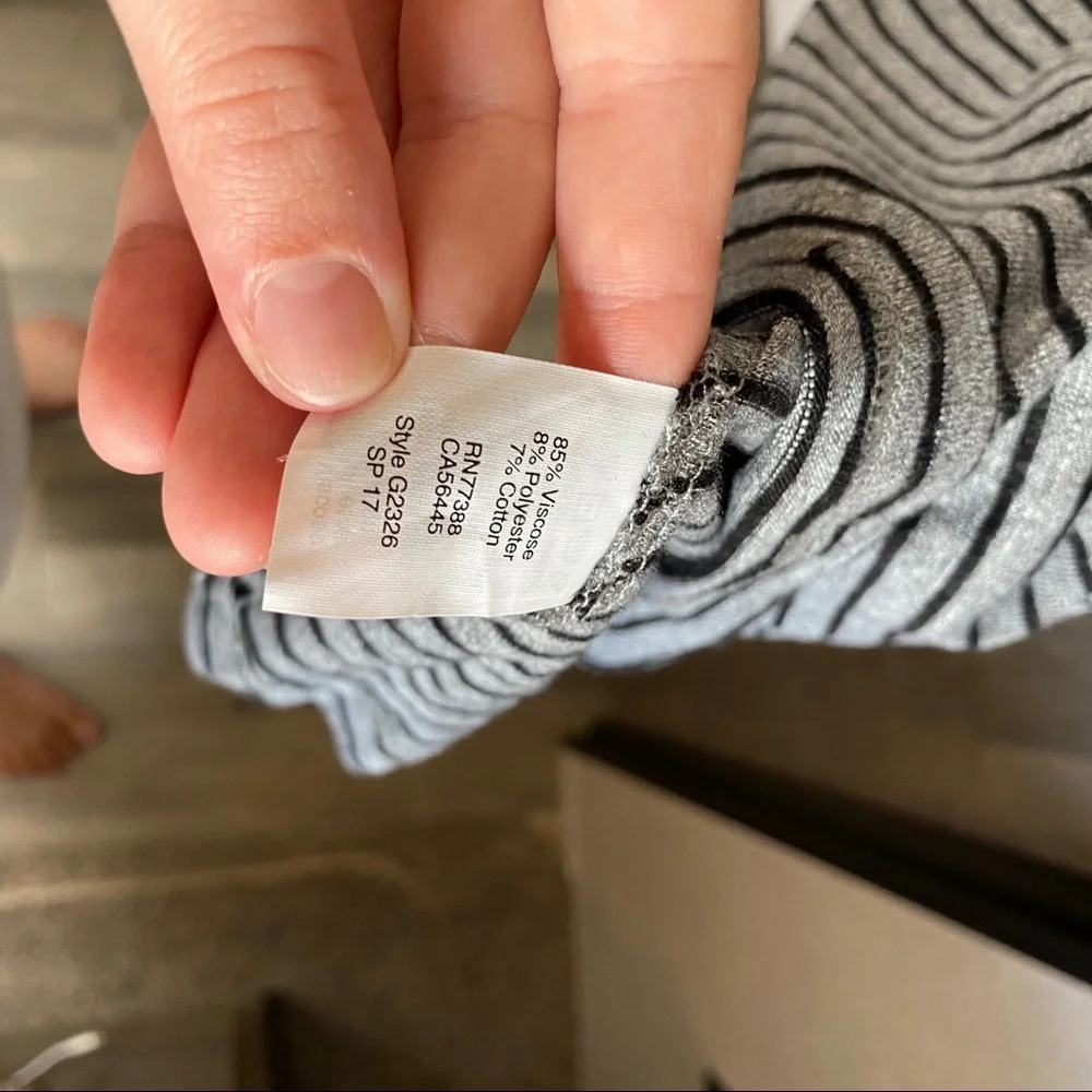 Madewell Highpoint Tank Dress in Stripe - Picture 5 of 8